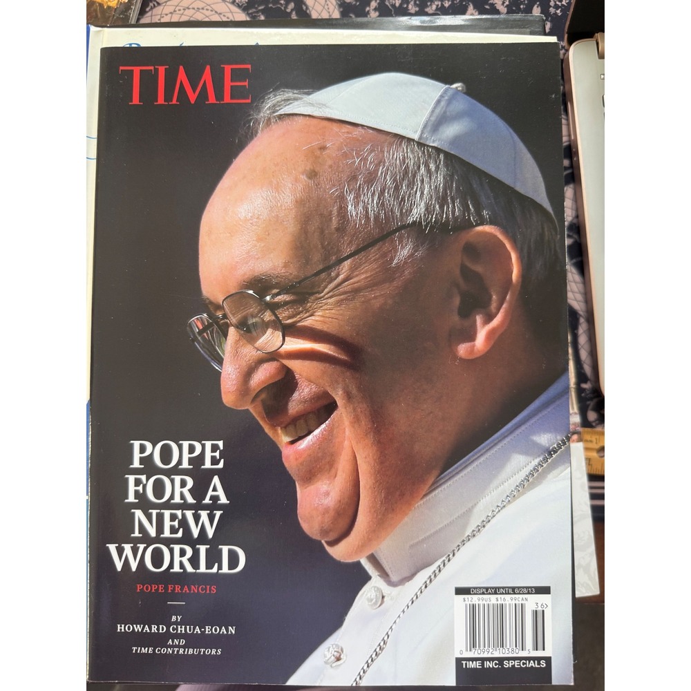TIME Magazine Special‎ Edition Pope Francis Pope For A New World 2013 Vatican